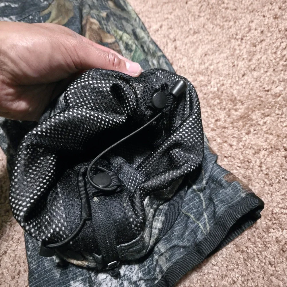 Mossy Oak APX Camo Hunting Pants Mens Medium Cargo Outdoor Polyester 30 x 30
